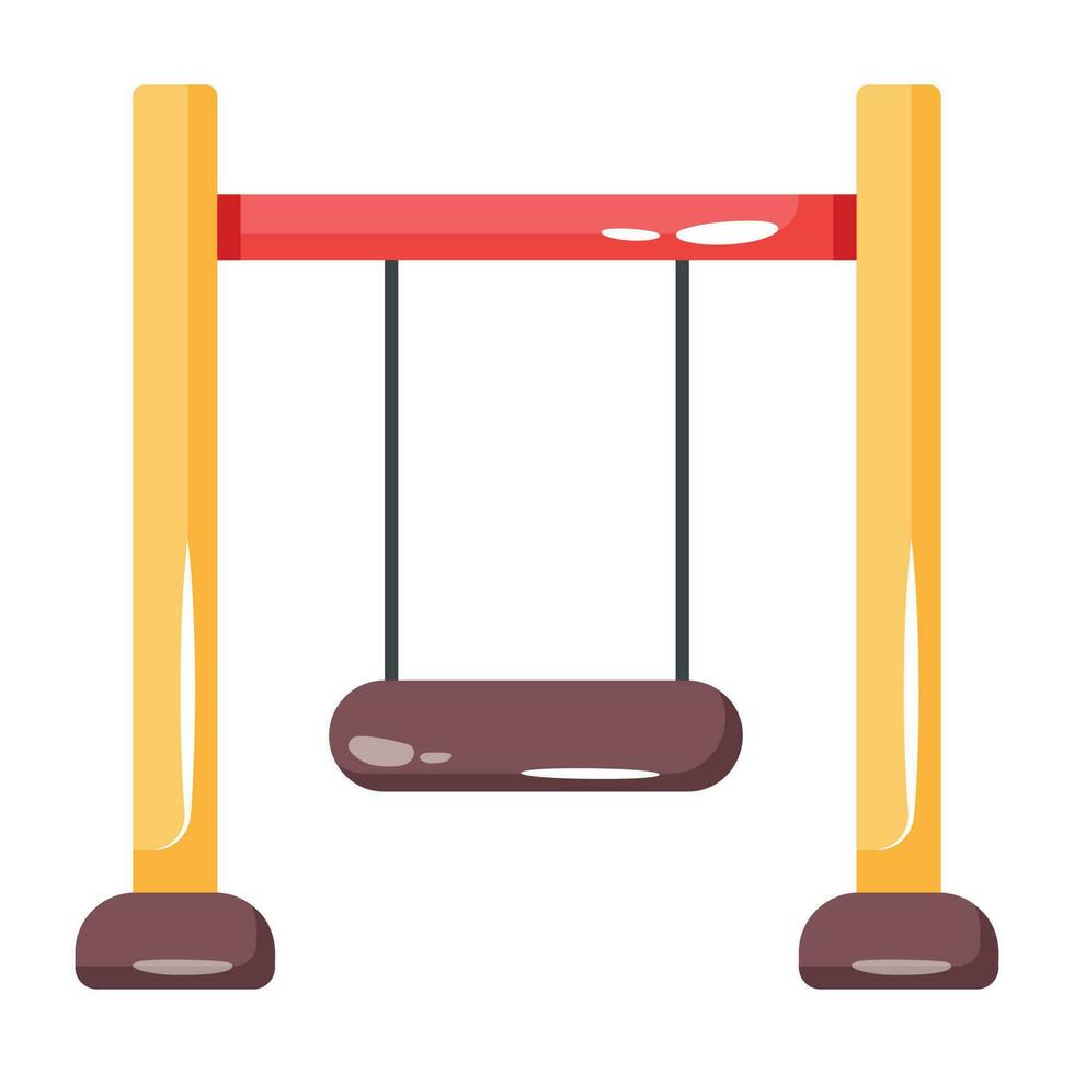 Trendy Swing Stand vector