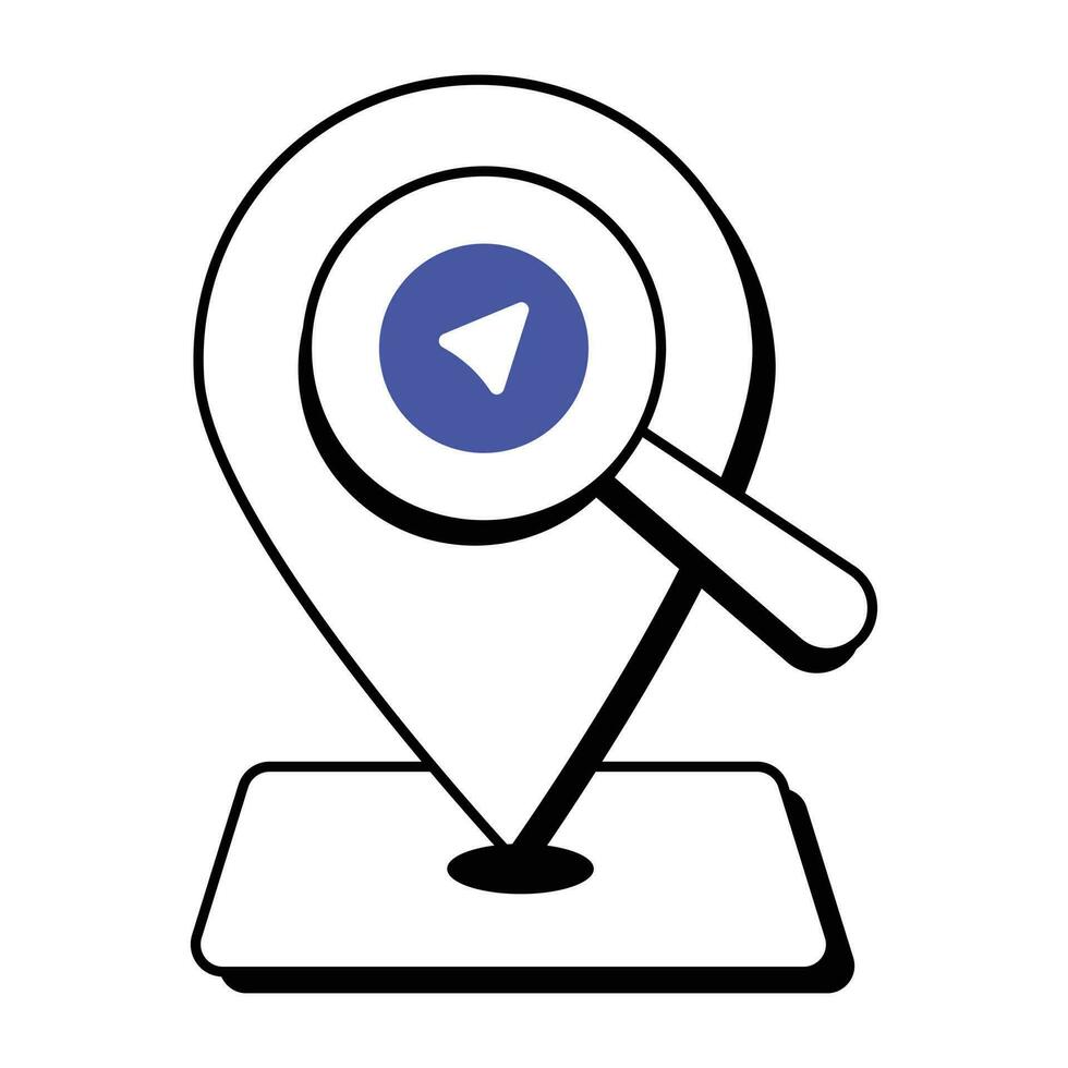 Trendy Find Location vector