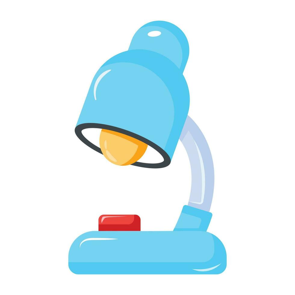 Trendy Table Lamp vector