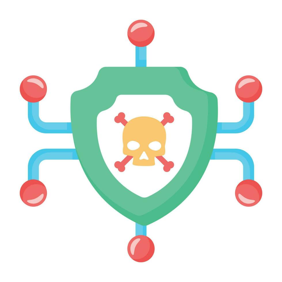 Trendy Network Hack vector