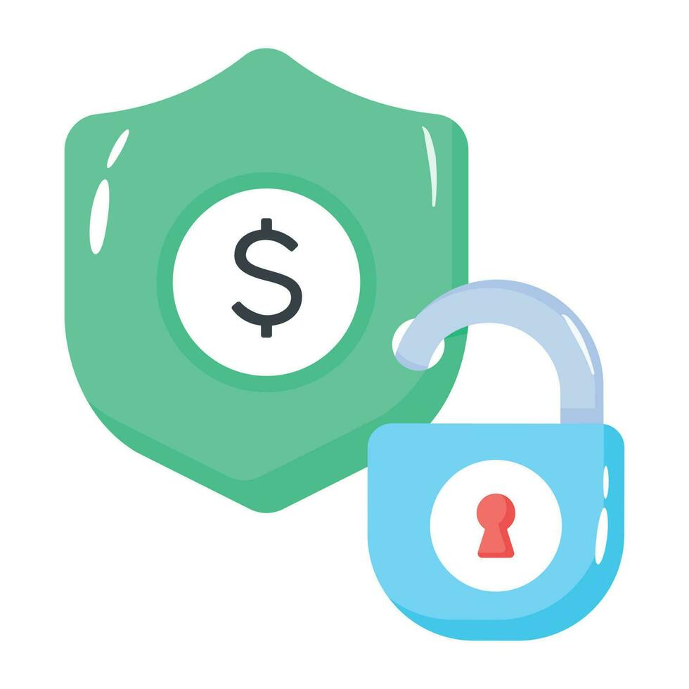 Trendy Secure Loan 24204251 Vector Art at Vecteezy