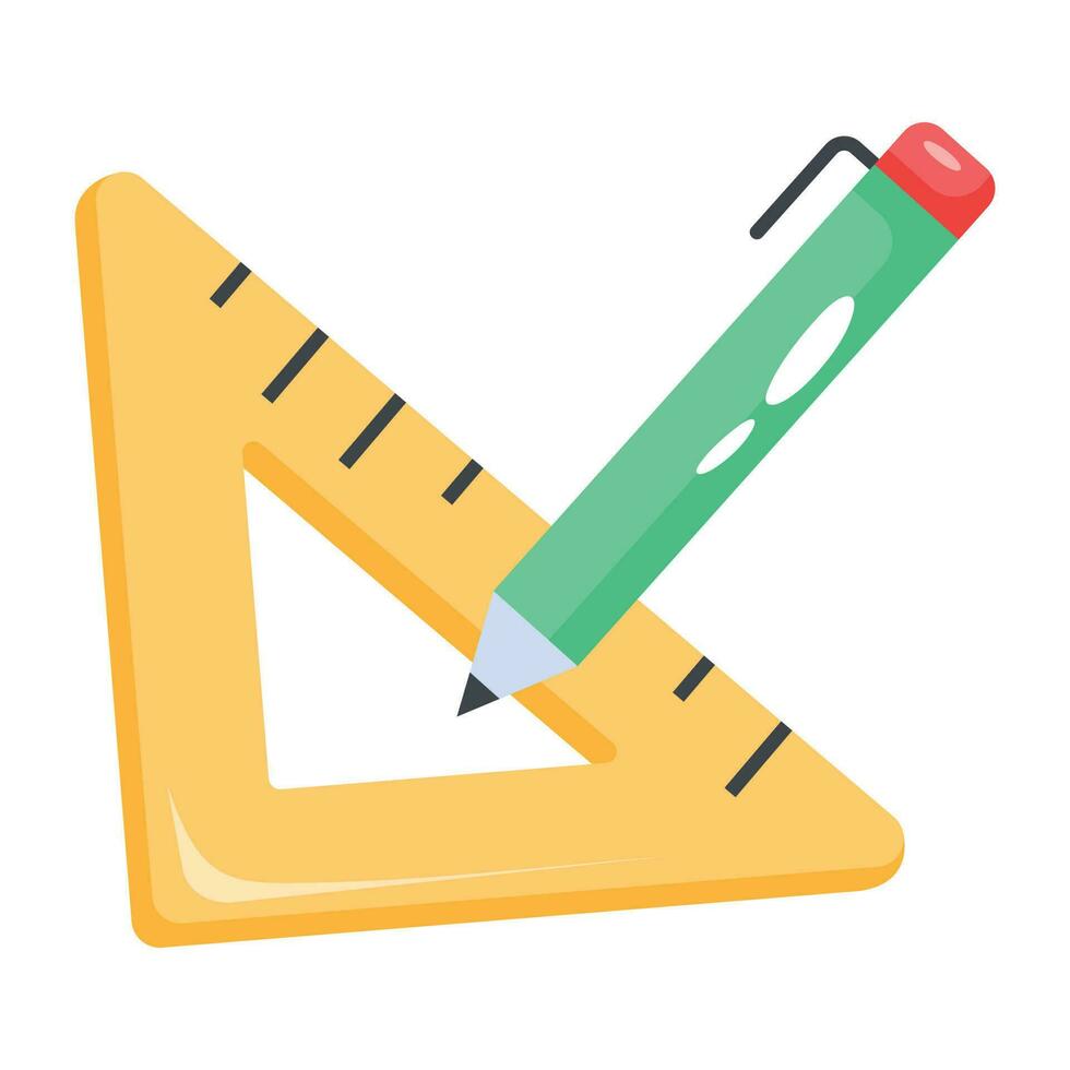 Trendy Geometry Tools vector