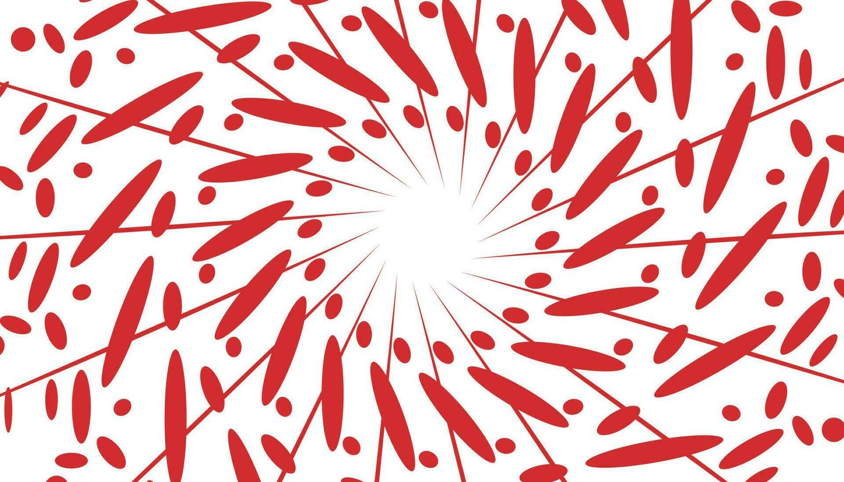 Illustration of a unique red pattern abstract background vector