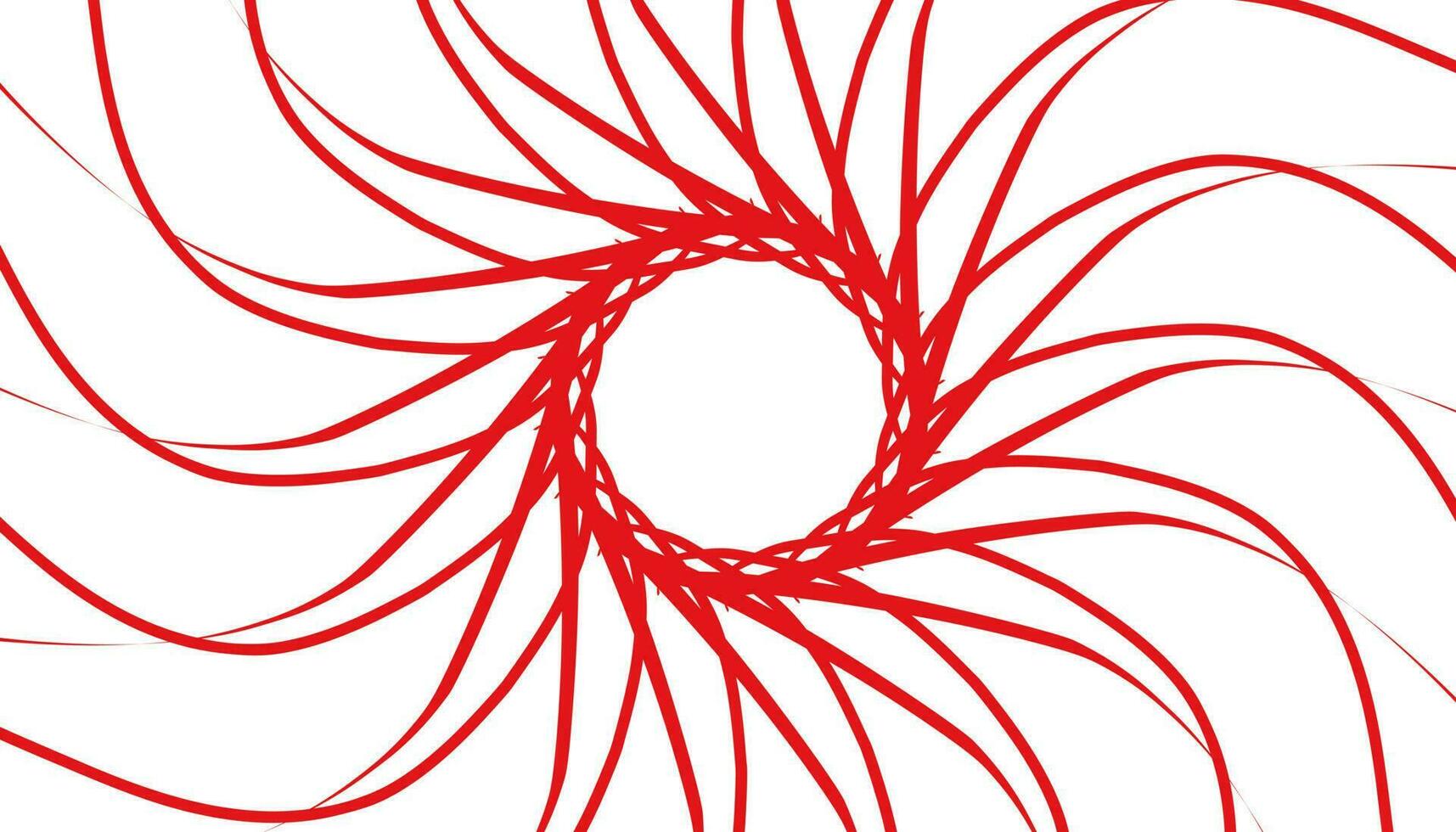 Illustration of a unique red pattern abstract background vector