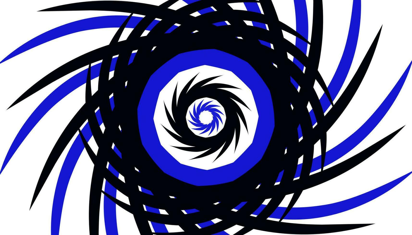 Illustration of an abstract background in blue shades vector