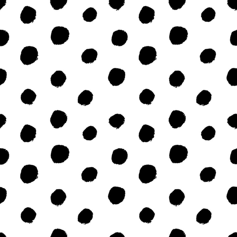 Vector seamless pattern. Abstract repetitive ornament for surface design, printing on paper and fabric. Handdrawn waves, shapes, circles, flowers, leaves, branches. Background for social media post.