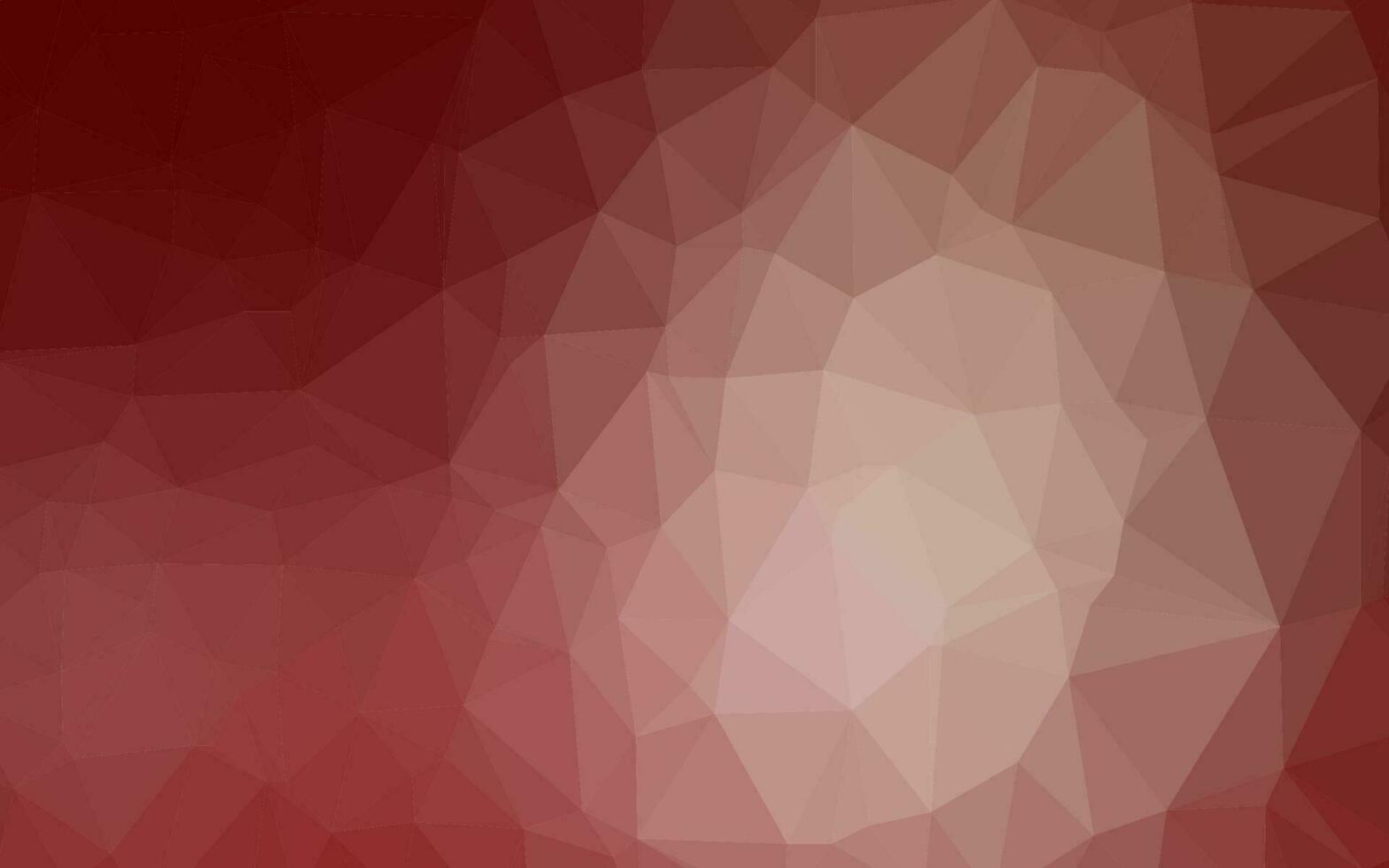 Light Red vector polygon abstract backdrop.