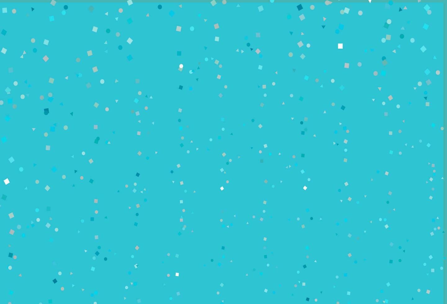 Light BLUE vector cover in polygonal style with circles.
