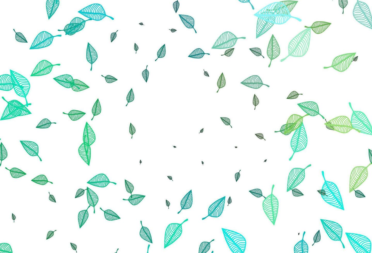 Light Green, Yellow vector sketch background.