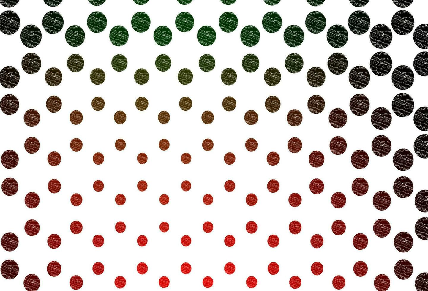 Fondo de vector verde claro, rojo con puntos.