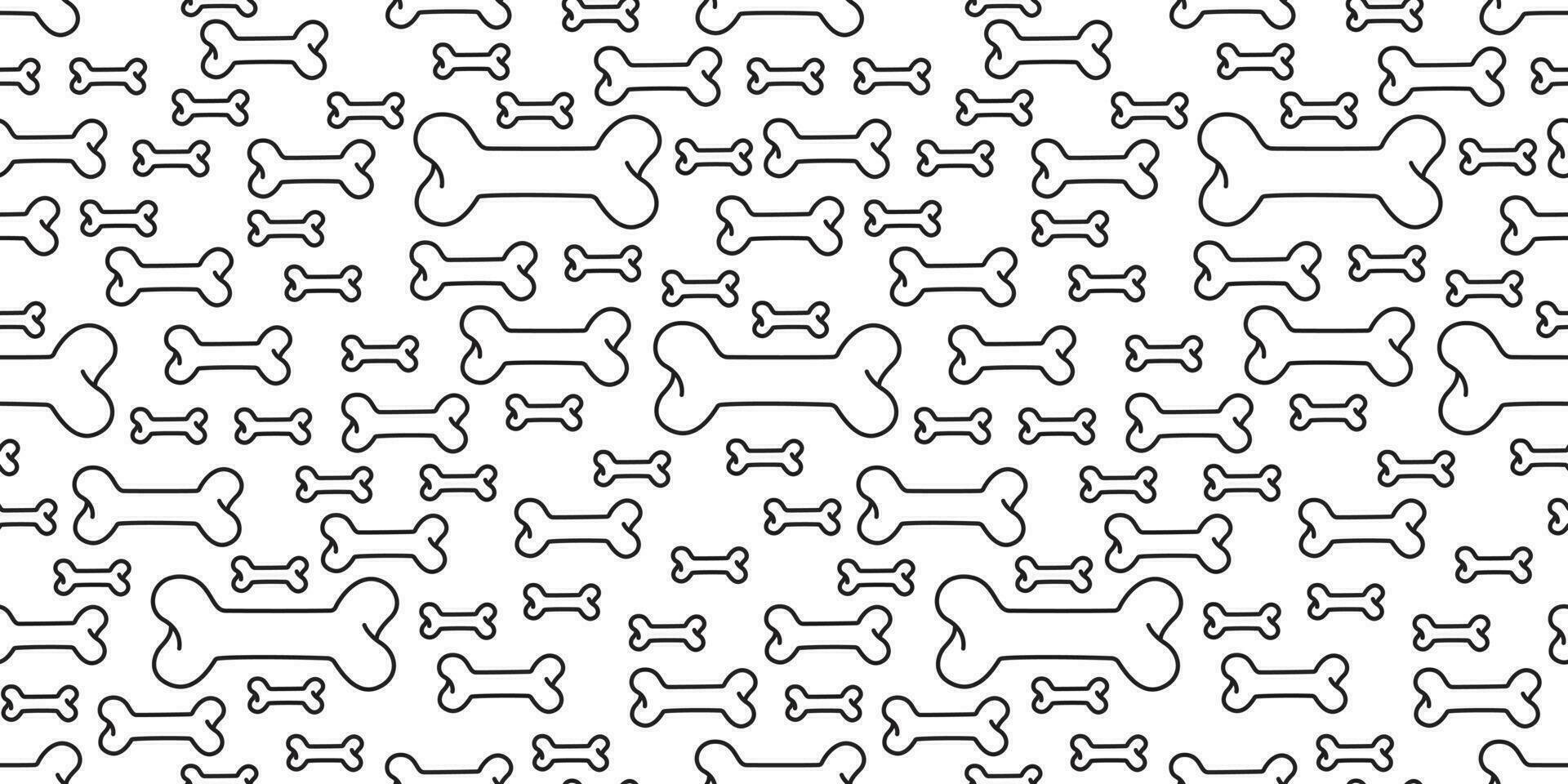 dog bone seamless pattern vector french bulldog pug halloween isolated background wallpaper repeat