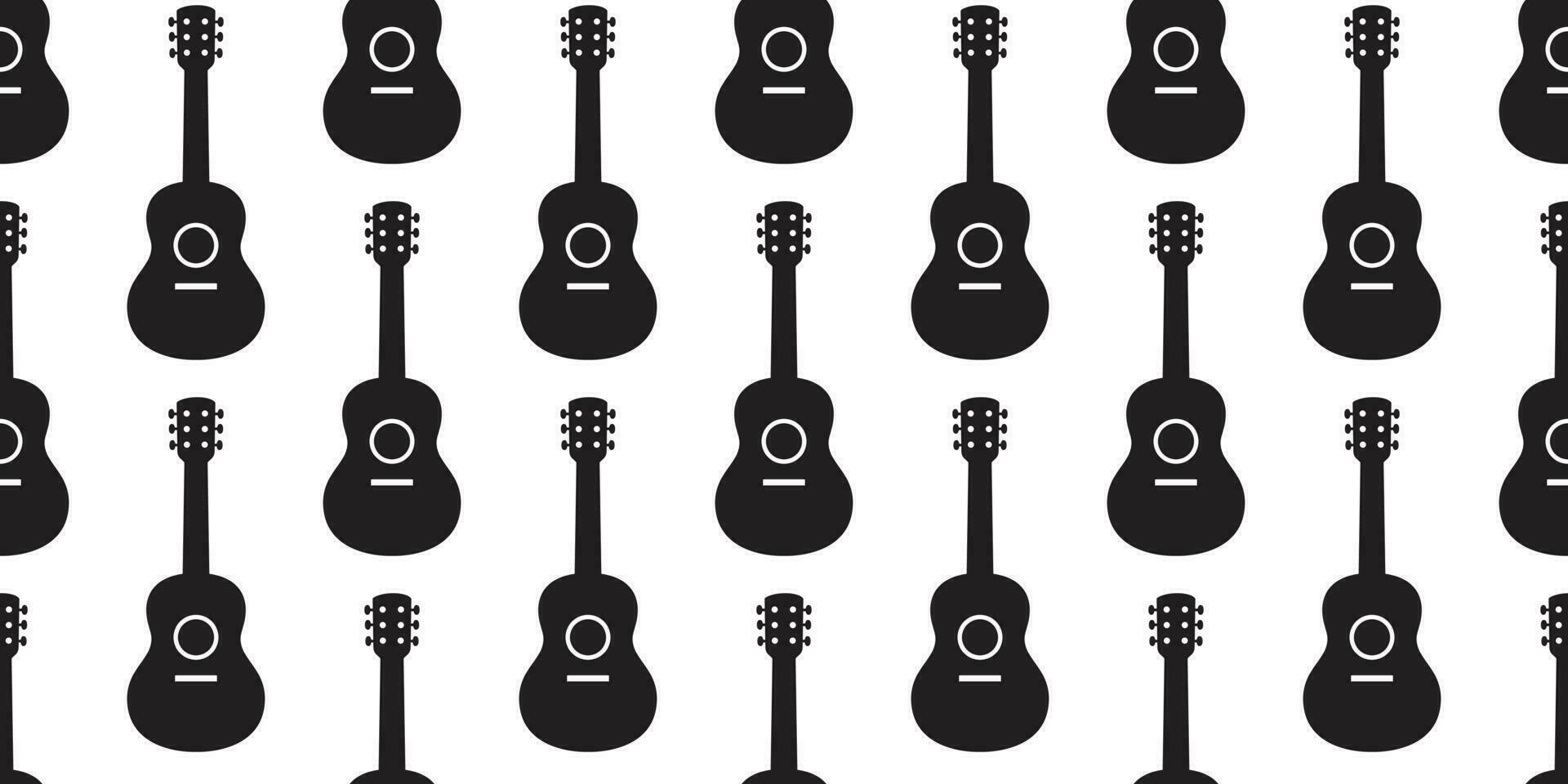 guitarra sin costura modelo vector bajo ukelele música bufanda aislado dibujos animados ilustración gráfico repetir fondo de pantalla loseta antecedentes