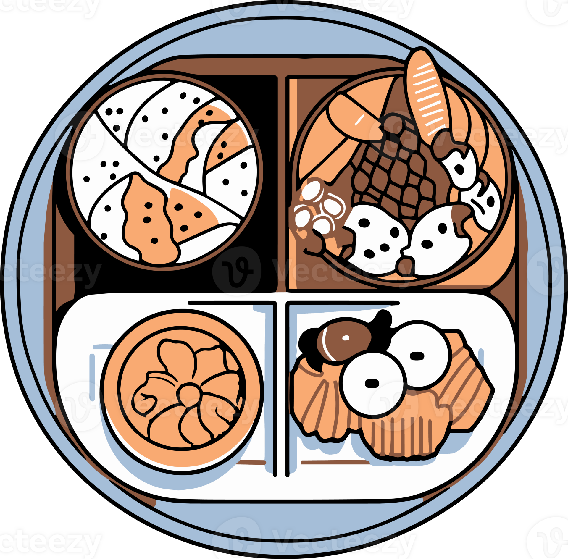 Hand Drawn Japanese Food In Doodle Style 24207388 PNG hand-drawn-japanese-food-in-doodle-style-24207388-png