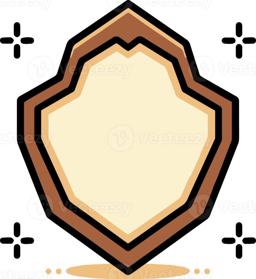 vintage logo in flat line art style png