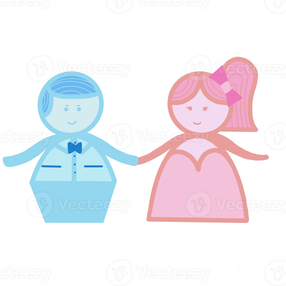 lover wedding couple set png