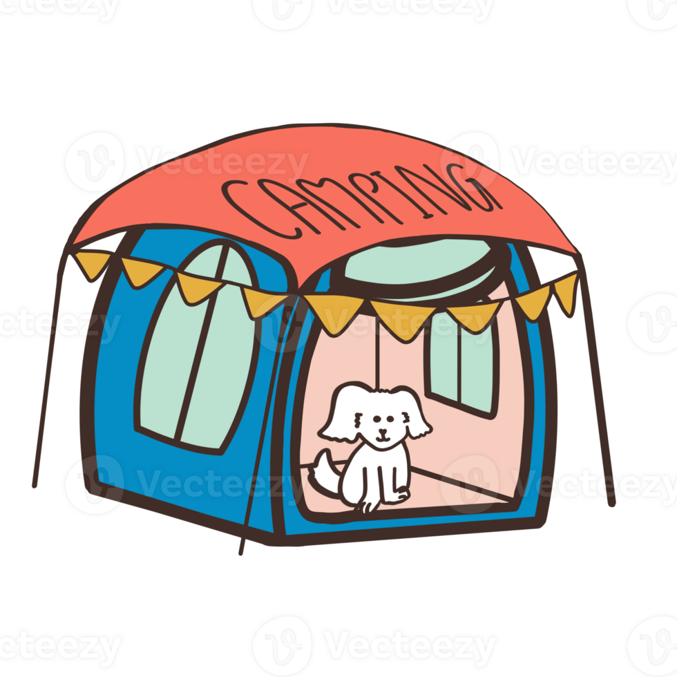 camping tent illustration png