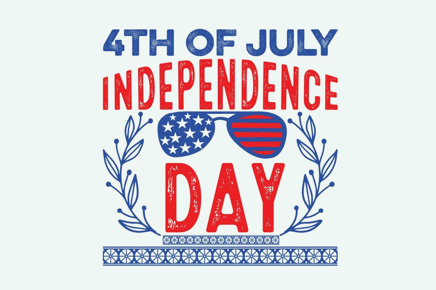 4th of july independence day vector