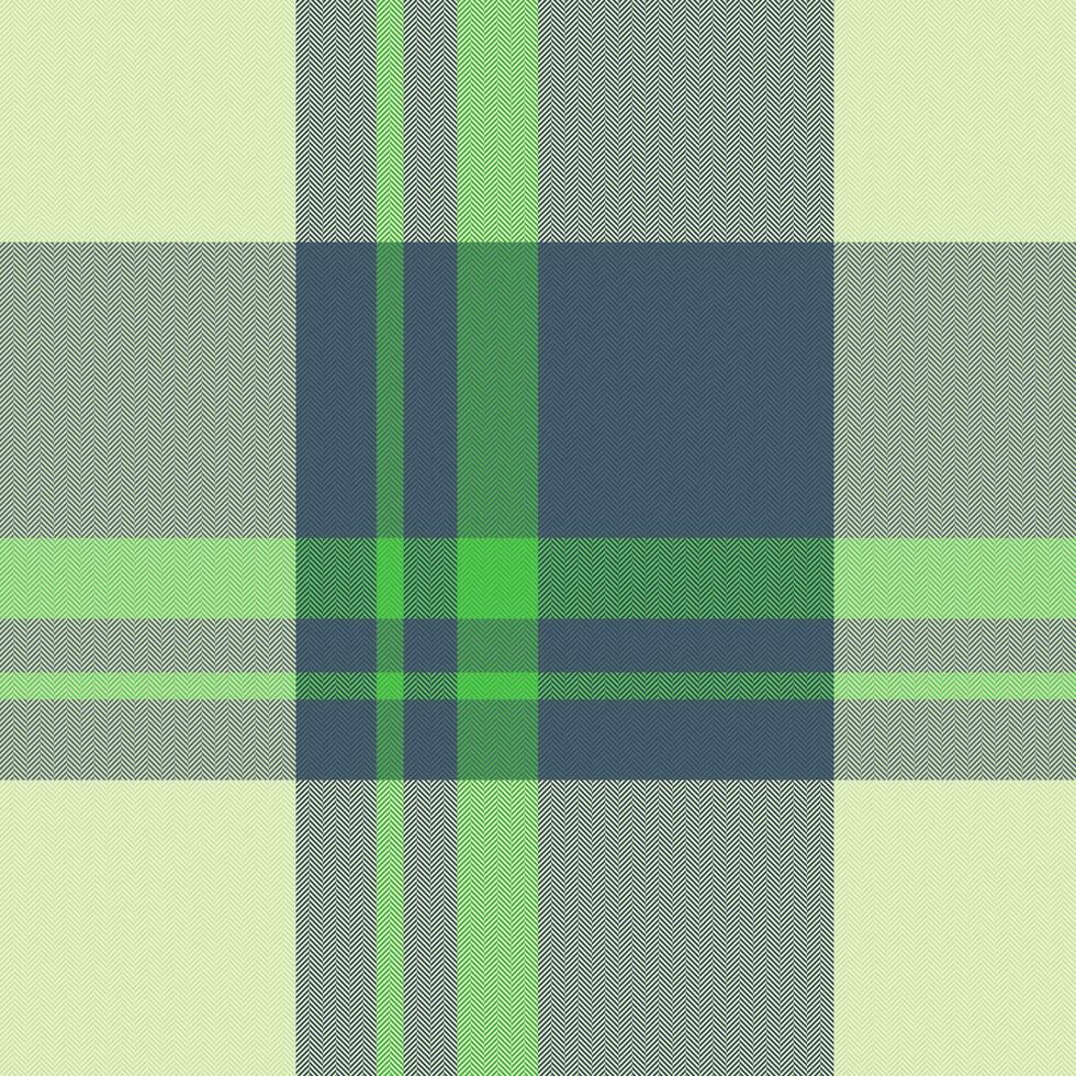 Check texture seamless. Textile pattern background. Fabric tartan plaid vector. vector