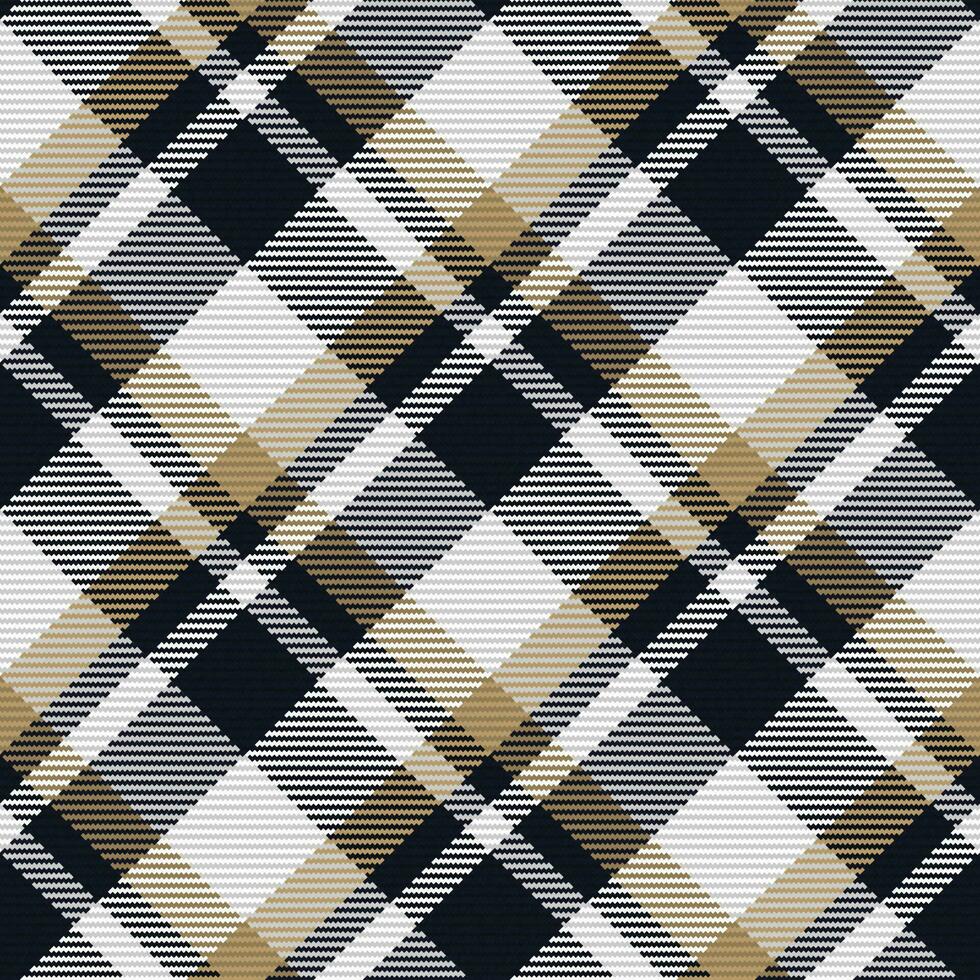Seamless pattern of scottish tartan plaid. Repeatable background with check fabric texture. Vector backdrop striped textile print.