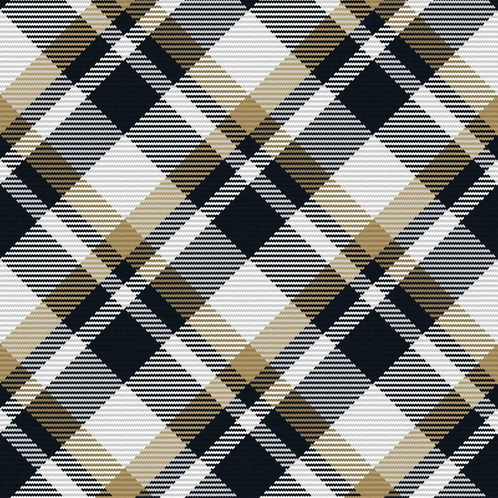 Seamless pattern of scottish tartan plaid. Repeatable background with check fabric texture. Vector backdrop striped textile print.