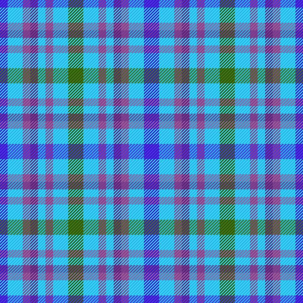 Seamless vector texture of plaid pattern check with a textile tartan background fabric.