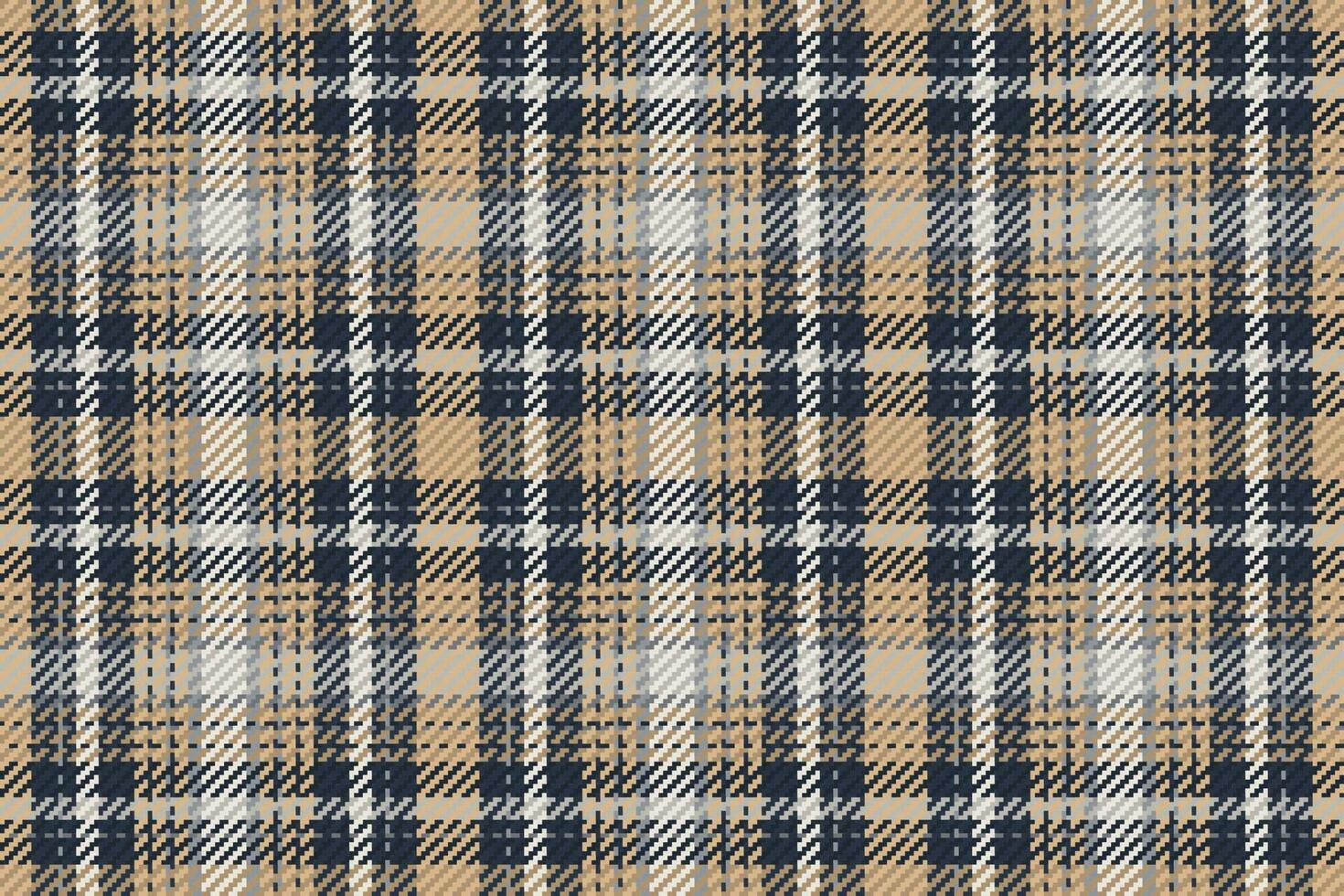 Seamless pattern of scottish tartan plaid. Repeatable background with check fabric texture. Vector backdrop striped textile print.