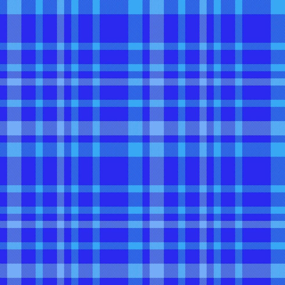 Texture textile check. Seamless tartan plaid. Background fabric vector pattern.