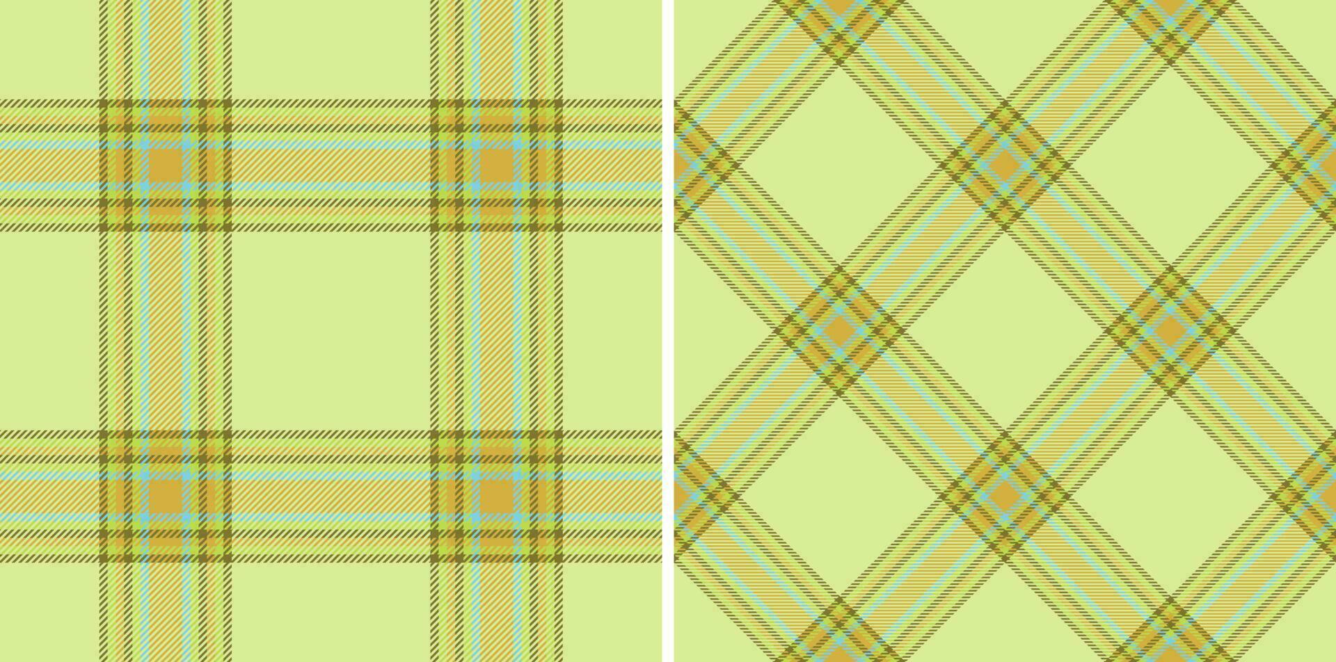 Vector textile pattern. Check seamless plaid. Tartan fabric texture background.