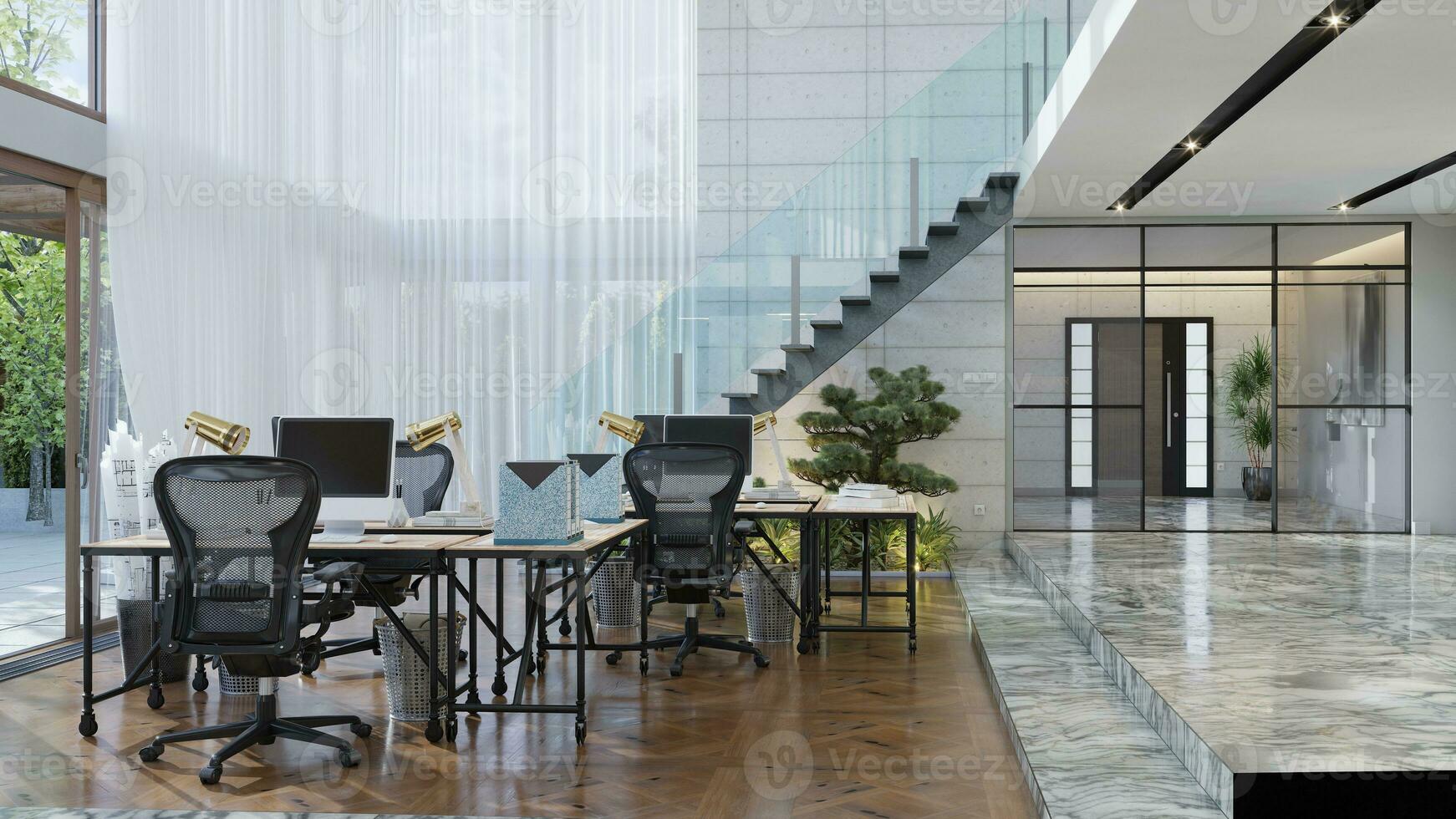modern office interior photo