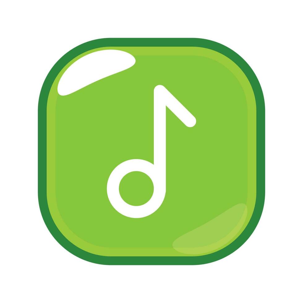 musical symbol icon vector