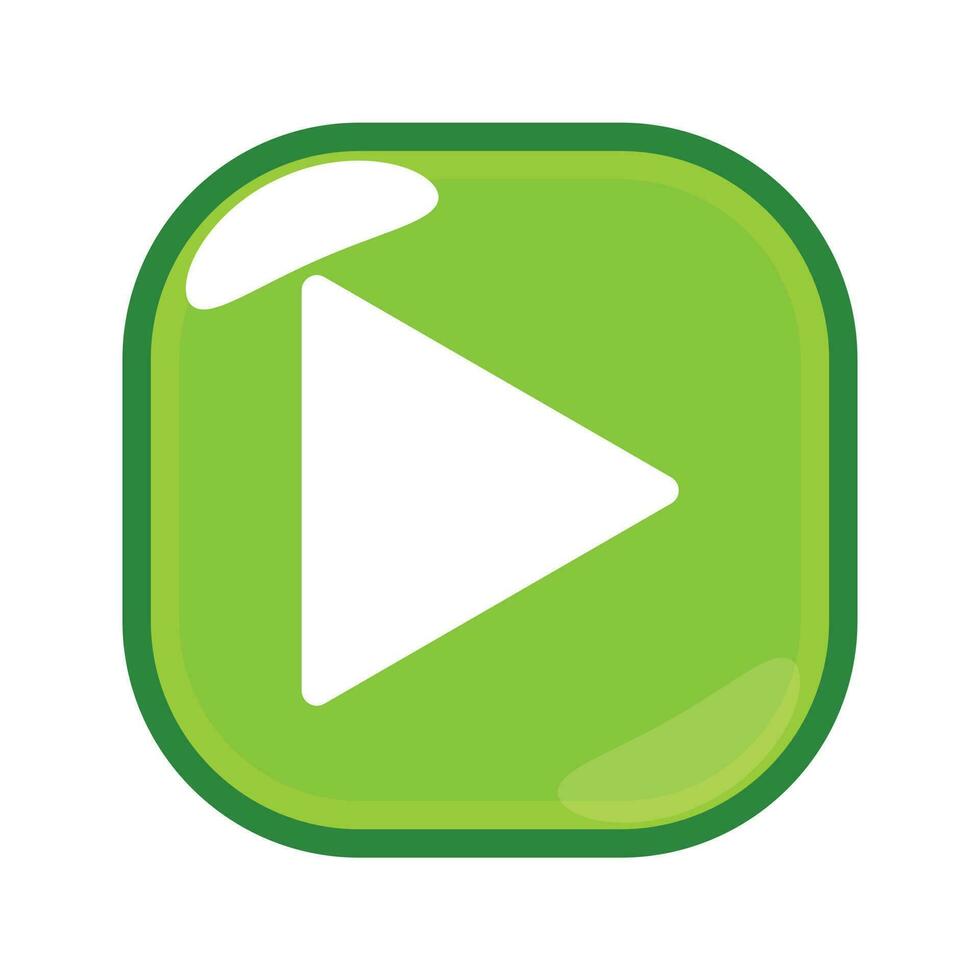video player icon vector