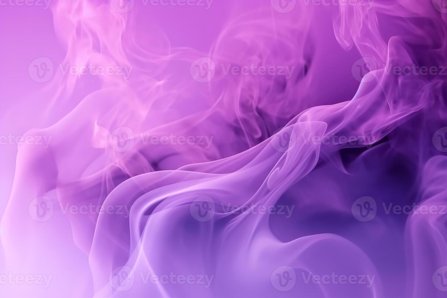 beautiful abstract smoke gradient background in purple color, photo