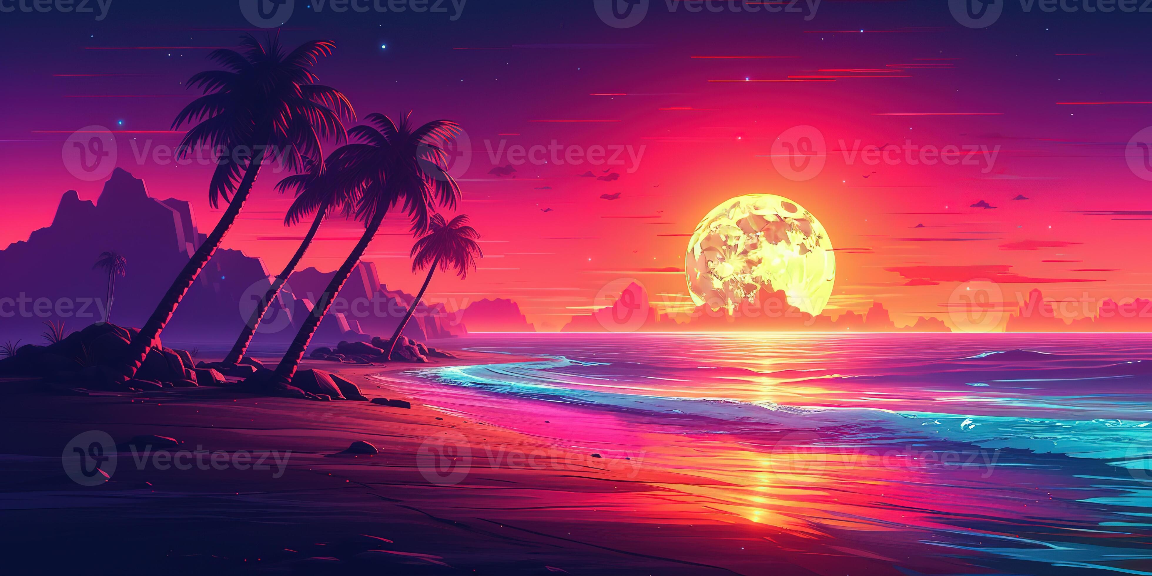Beach Aesthetic Desktop Wallpapers HD Free Download  PixelsTalkNet