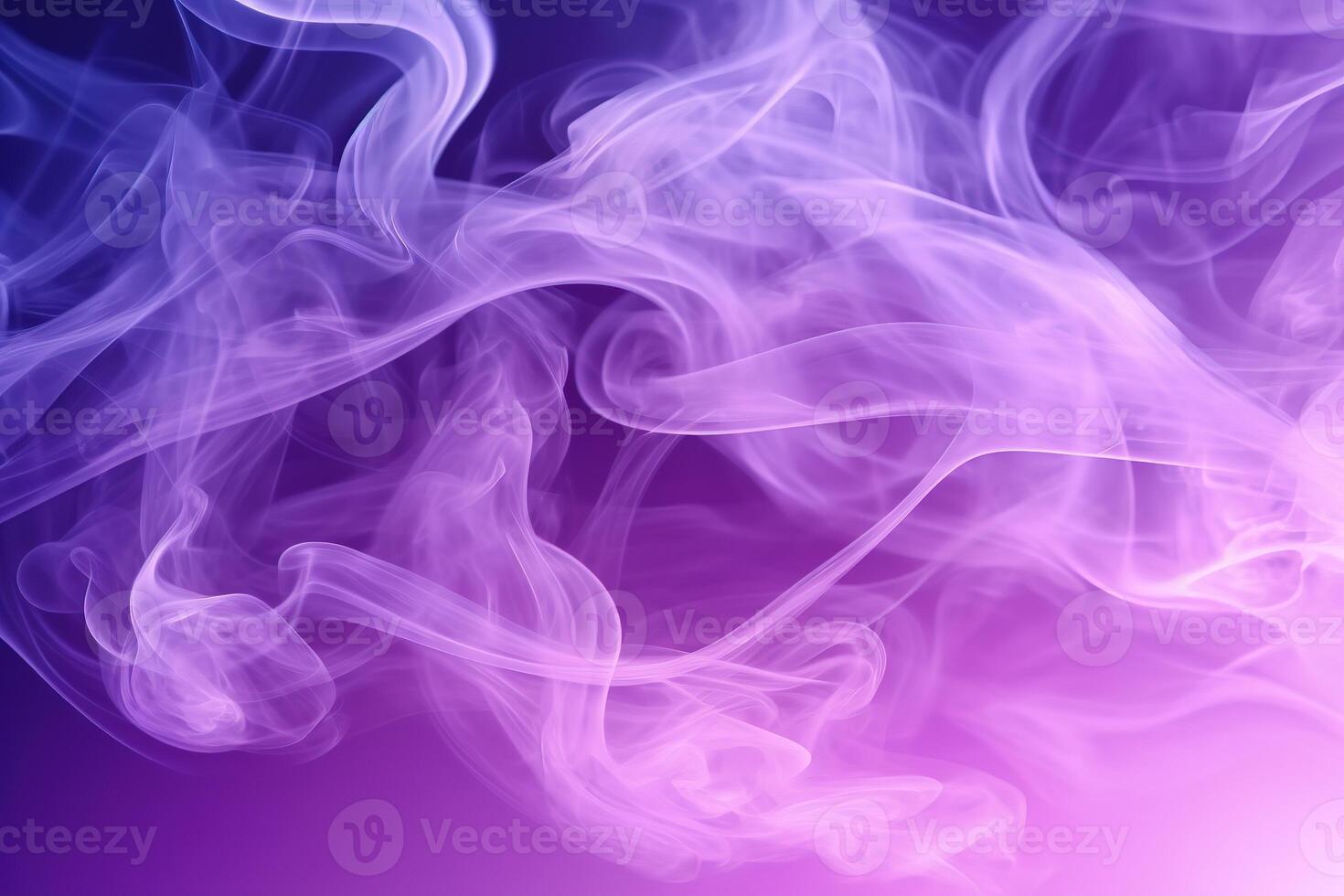 beautiful abstract smoke gradient background in purple color, photo