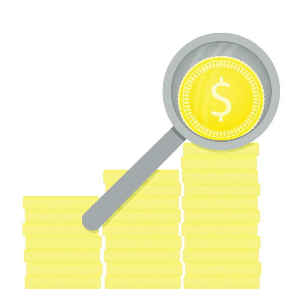 Analysis of finance. Analytics and business analysis, research data ...