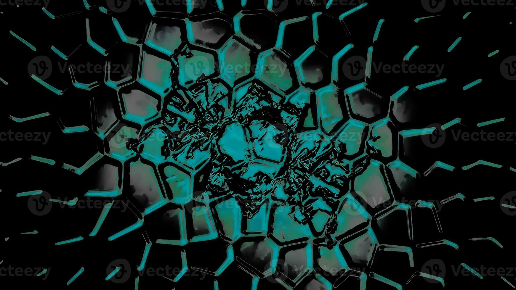 Abstract Split Cracked Surface Background Digital Rendering photo