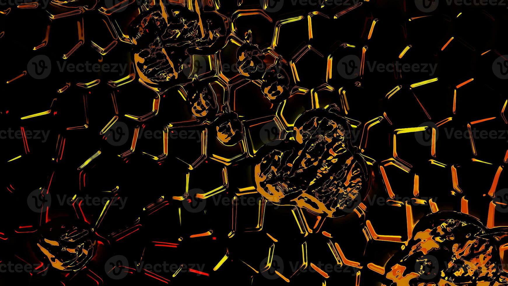Abstract Split Cracked Surface Background Digital Rendering photo
