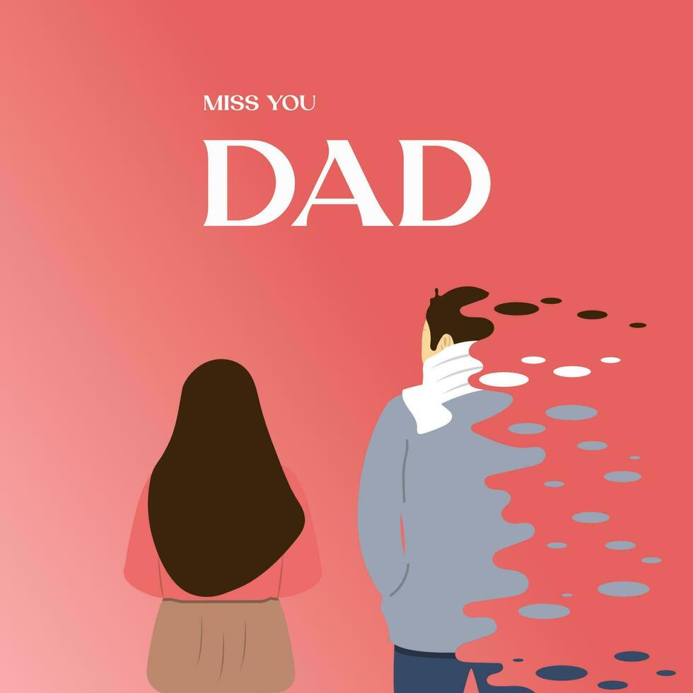 Father Design Poster vector