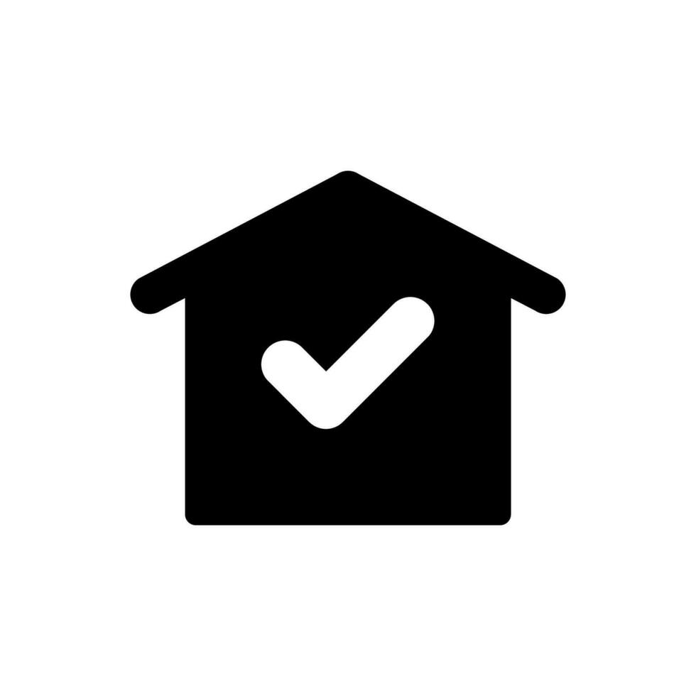 Home Loan Approve Icon vector