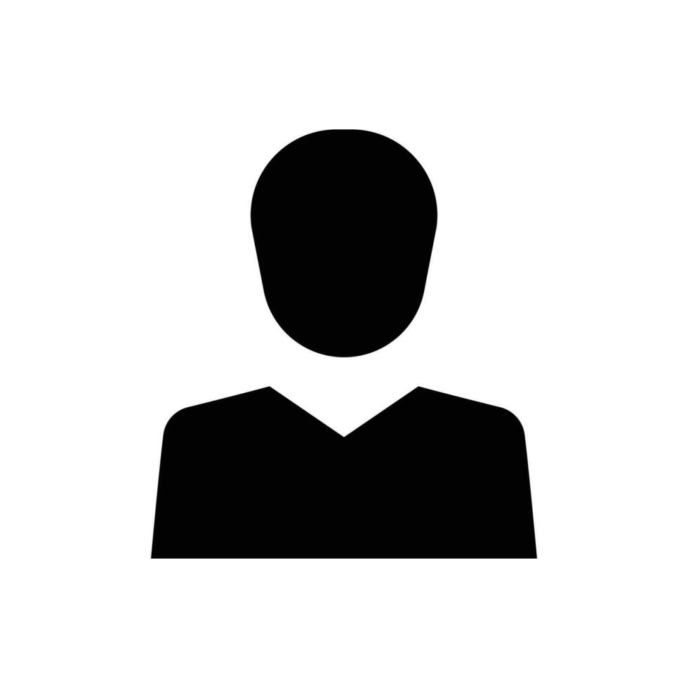 User icon suitable for any type of design projects vector