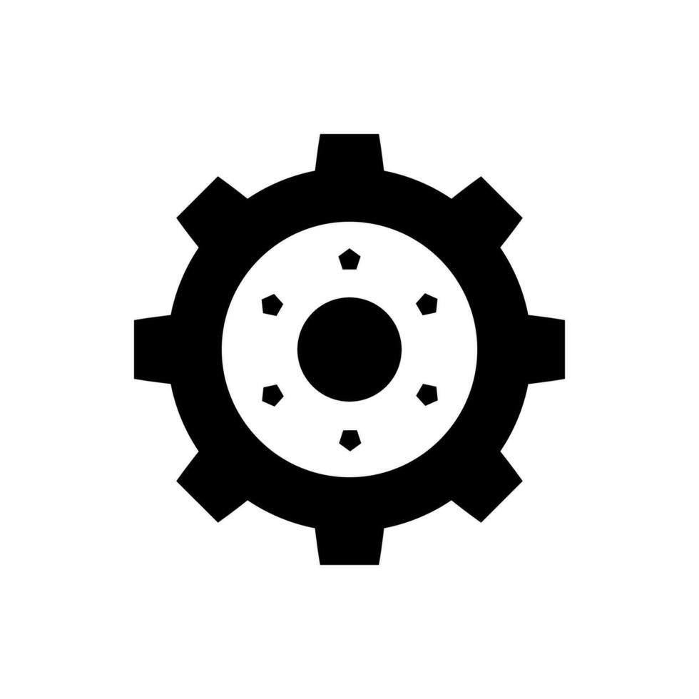 Gear, Setting Icon vector