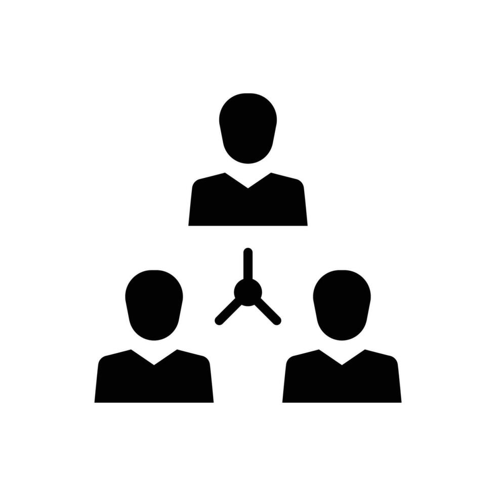 Teamwork icon suitable for any type of design projects vector