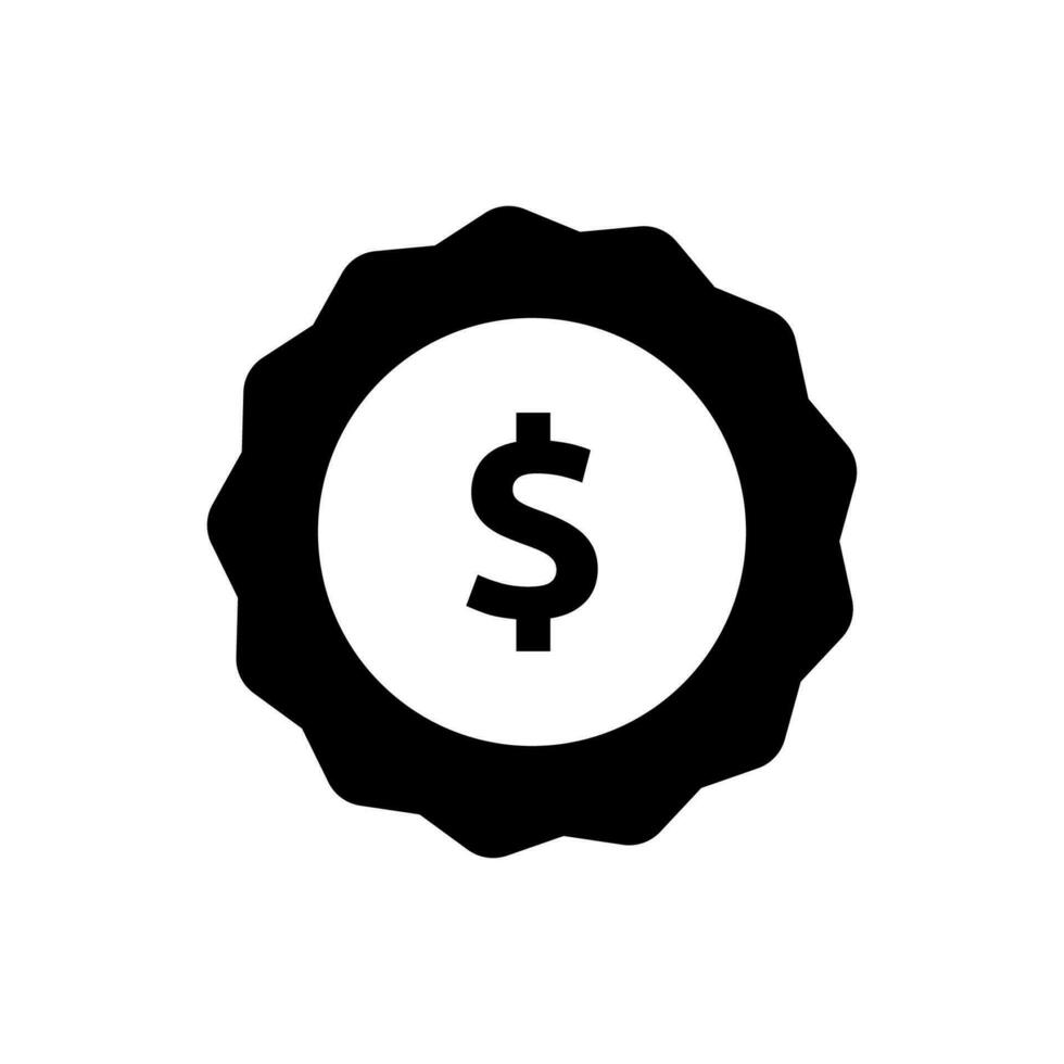 Financial guarantee icon vector