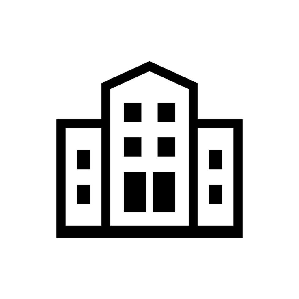 Education institution icon vector