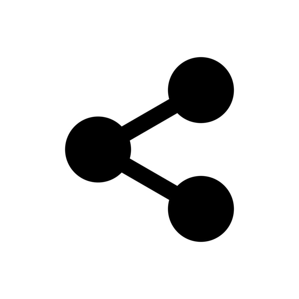 Share, link icon vector