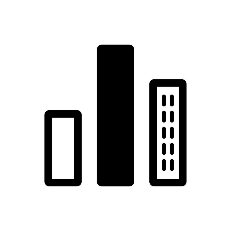 Bar Chart Icon vector