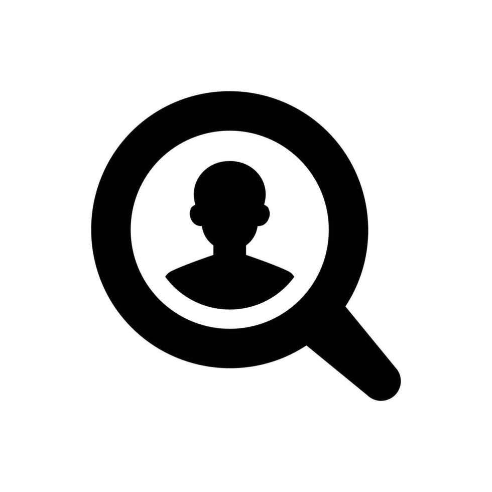 Job Search Icon vector