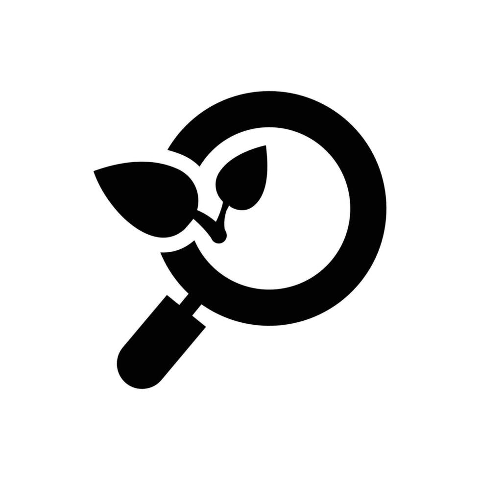 Organic search icon vector