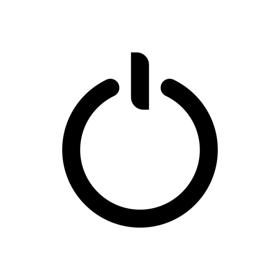 Power Switch Icon vector