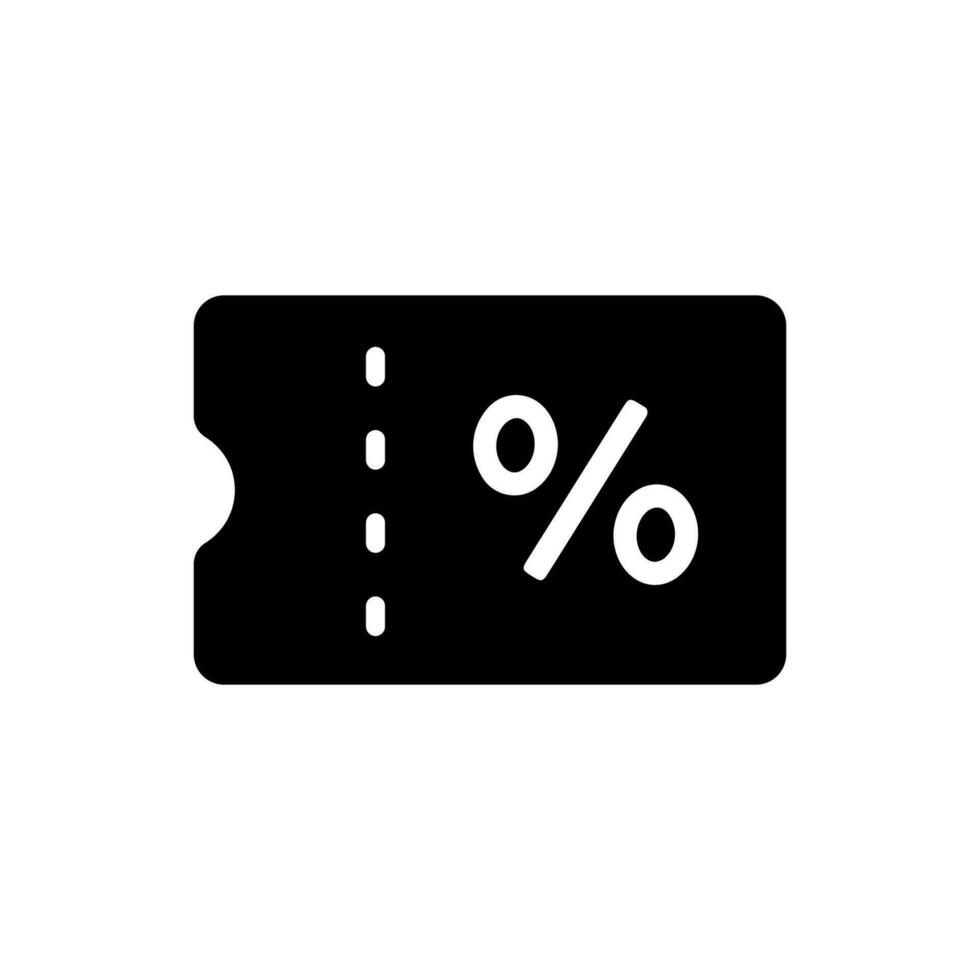 Discount Coupon Icon vector